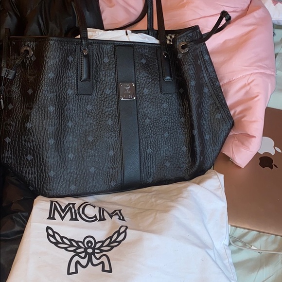 poshmark mcm backpack